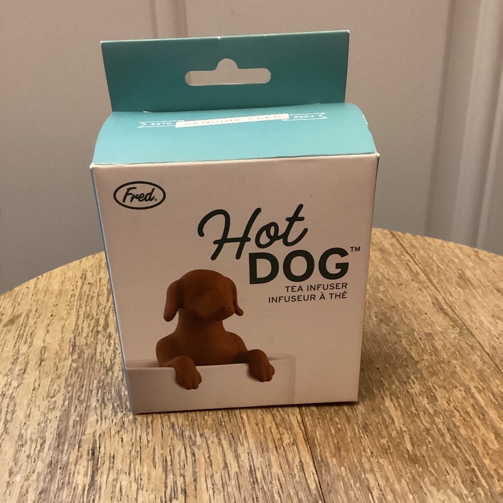 BRAND NEW Hot Dog DACHSHUND Reusable Tea Infuser